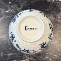 セリア 花柄 茶碗の画像