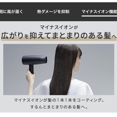サロニアスピーディーイオン　ドライヤーの画像