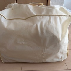 羽毛布団　ダブルの画像