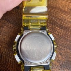 オシャレ　G SHOCK　クリアイエロー の画像