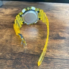 オシャレ　G SHOCK　クリアイエロー の画像