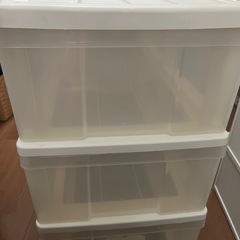 衣装ケース　クリアケース　衣類収納　タンス　箪笥　チェストの画像