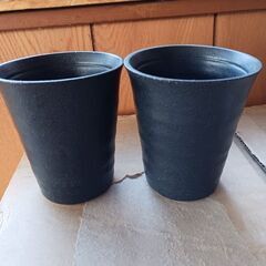 ペア　ビールグラス　陶器だけど　の画像