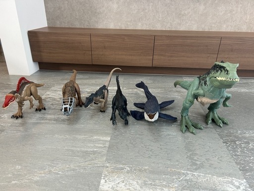 ジュラシックワールド恐竜6体セット