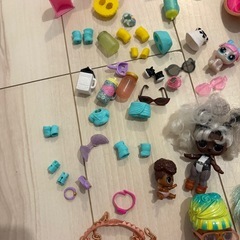 エルオーエルの人形小物まとめ売りの画像