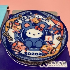 【あげます】箱あり食器色々 コカ・コーラグラス ワンピース キティ他ノベルティ 新品＋新同美品【中野区野方ホープ軒そば】の画像