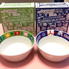 【あげます】箱あり食器色々 コカ・コーラグラス ワンピース キティ他ノベルティ 新品＋新同美品【中野区野方ホープ軒そば】の画像