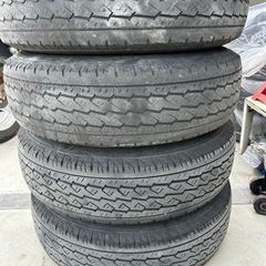 ハイエース 純正タイヤ・ホイール4本 195/80R15の画像