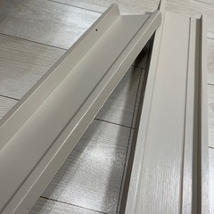 未使用 飾り棚 ピンクベージュの画像