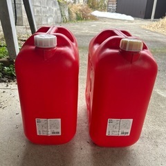 ポリタンク18L　2個の画像