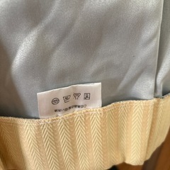 終了【中古】遮光カーテン　裏地付き既成品　の画像