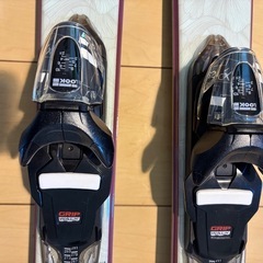Rossignol ロシニョール スキー板 146cm Atomic ストック セット 収納付きの画像