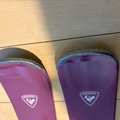 Rossignol ロシニョール スキー板 146cm Atomic ストック セット 収納付きの画像