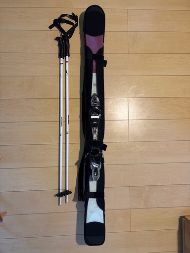Rossignol ロシニョール スキー板 146cm Atomic ストック セット 収納