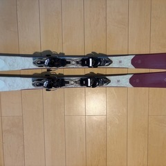 Rossignol ロシニョール スキー板 146cm Atomic ストック セット 収納付きの画像
