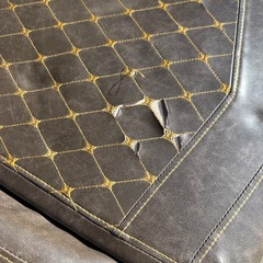 ゲームチェア DOWINX ブラウン の画像