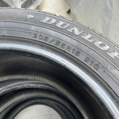 バリ溝スタッドレス4本 205/55R16 とりあえず/ドリケツなどに の画像