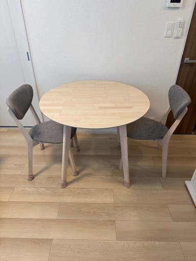 2人用ダイニングテーブルセット