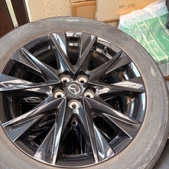 MAZDA 225/55/R19のホイール4本(本文を必ずお読みください)の画像