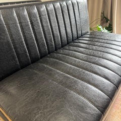 カフェ風L字ソファ(2-3人用)の画像