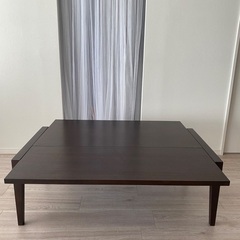 アクタス　ローテーブル　マホガニーの画像