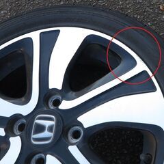 n-one 純正ホイール、タイヤセット　２本　の画像