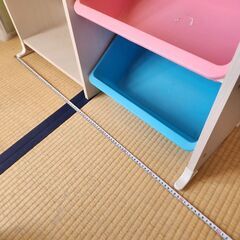 アイリスオーヤマ　子ども向け収納の画像