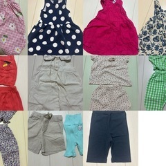 1歳から2歳半までの服の画像