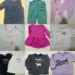 1歳から2歳半までの服の画像