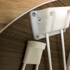 極美品　引き出し付き　木目調折りたたみテーブルの画像