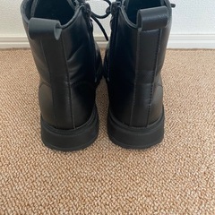 CHARMY CANDY　ショートブーツ　サイドファスナー付　黒　22cmの画像