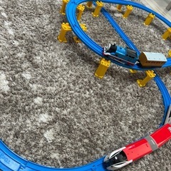 【中古品】プラレール線路＋車両の画像