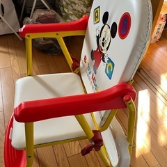 ミッキー　ベビーチェアの画像
