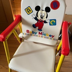 ミッキー　ベビーチェアの画像