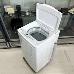 店頭引き渡し 中古 美品 AQUA 全自動電気洗濯機 AQW-S5E4 2024年製 動作確認済みの画像