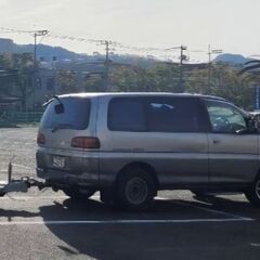【現状見積り30万円】車検～2027.10三菱デリカスペースギアH11の画像