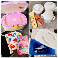 《美品ベビーカー》ピジョンランフィリノン&その他ベビーグッズ大量！！エルゴ・クーファン・搾乳機・離乳食セットなど♪の画像