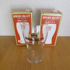 Spring Valley ロゴ入りビア・グラス 380ml 日本製の画像