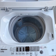 洗濯機「Hisense」HW-T55Hの画像
