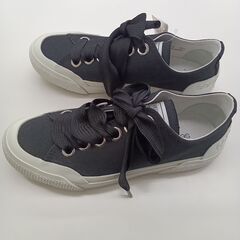 ★リユースのサカイ水戸店★ Segio Rossi セルジオロッシ スニーカー ブラック 24.5㎝ MT6371の画像