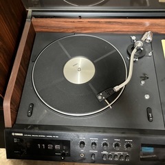 2511-604 YAMAHAナチュラルサウンドシステム　FS-55 ジャンク品　スピーカーあり　キズ汚れ有りの画像