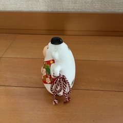 【箱無し】干支置物　申（陶器）の画像