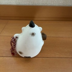 【箱無し】干支置物　申（陶器）の画像
