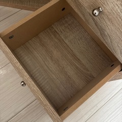 コーナー対応テレビ台／収納棚／サイドチェスト付きの画像