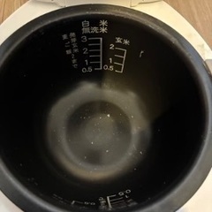 SHARP　炊飯器　３合の画像