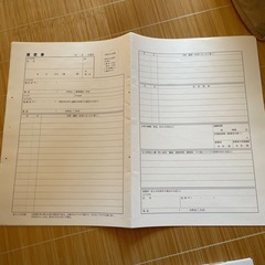 履歴書用紙 用紙のみセット　　アルバイト・パート・常勤　　全50枚程の画像