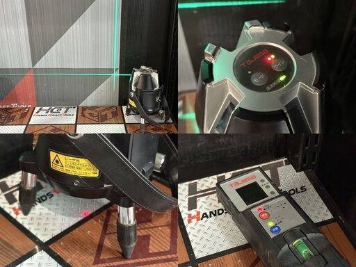 【中古】タジマ Tajima ZEROB-KYR ブルーグリーンレーザー 墨出し器 ※未校正の為ジャンク品扱い【ハンズクラフト佐賀】