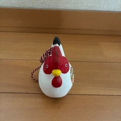 【箱無し】干支置物　酉（陶器）の画像