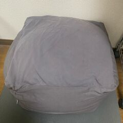 EMOOR ビーズクッション グレーMサイズの画像