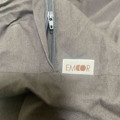 EMOOR ビーズクッション グレーMサイズの画像